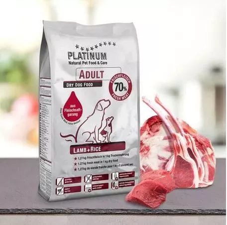 Platinum Adult Lamb + Rice 1.5kg